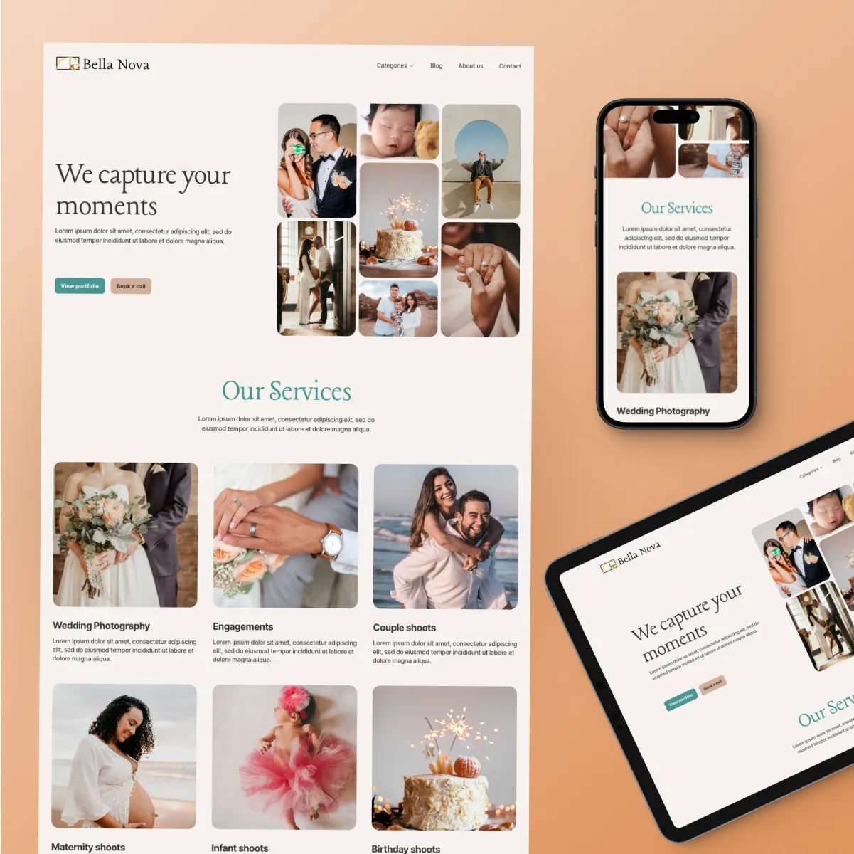 paba: web design and development